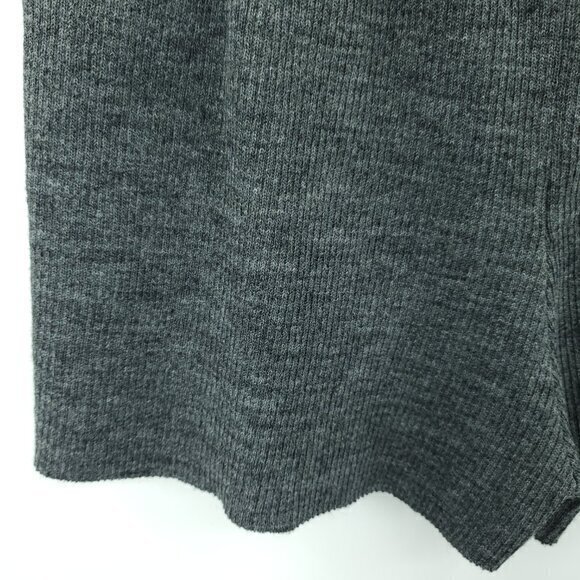 Zara Wool-Blend Knit Lounge Shorts S/M Gray - Picture 13 of 15